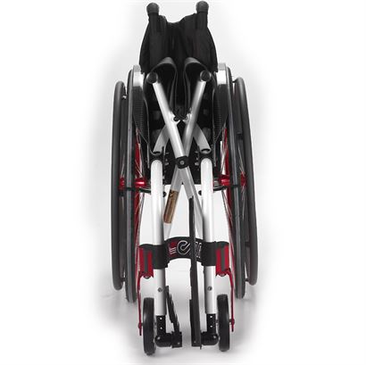 Wózek inwalidzki aktywny Offcarr Diva złożony