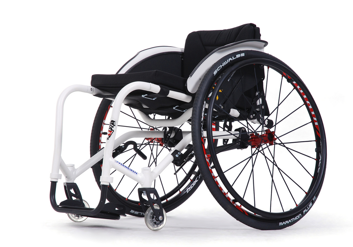 Wózek inwalidzki aktywny, lekki SAGITTA Si - Vermeiren