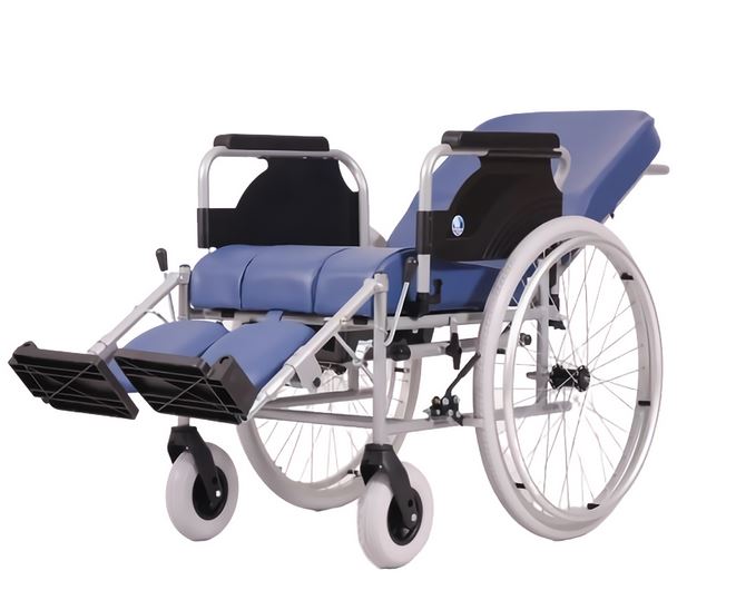 Wózek inwalidzki toaletowy 9300 z funkcją stabilizacji głowy Vermeiren 