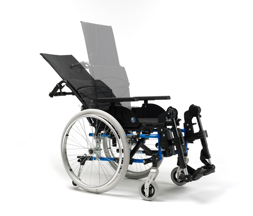 Wózek inwalidzki specjlany V500 30 pozycja horyzontalana 