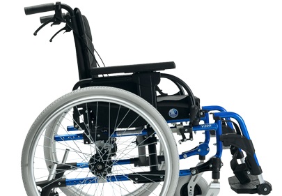 Wózek inwalidzki alumniowy V200 XXL Vermeiren bok 