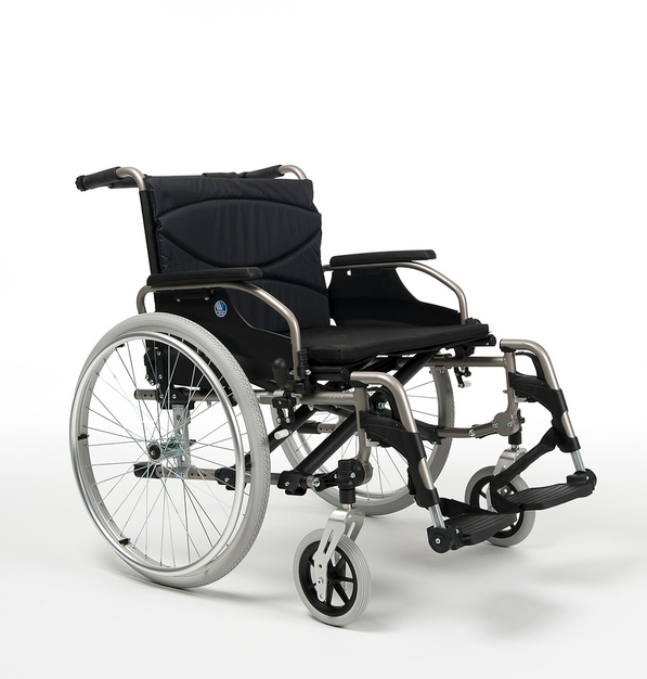 Aluminiowy wózek inwalidzki V300 XXL Vermeiren dla osób do 175kg
