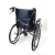 Wózek inwalidzki stalowy ręczny FS 901 Timago - Tył