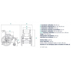 Parametry techniczne wózka FS 908LQJ