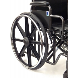 Wózek inwalidzki stalowy wzmocniony K7 Timago - Tylne koło