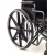 Wózek inwalidzki stalowy wzmocniony K7 Timago - Tylne koło