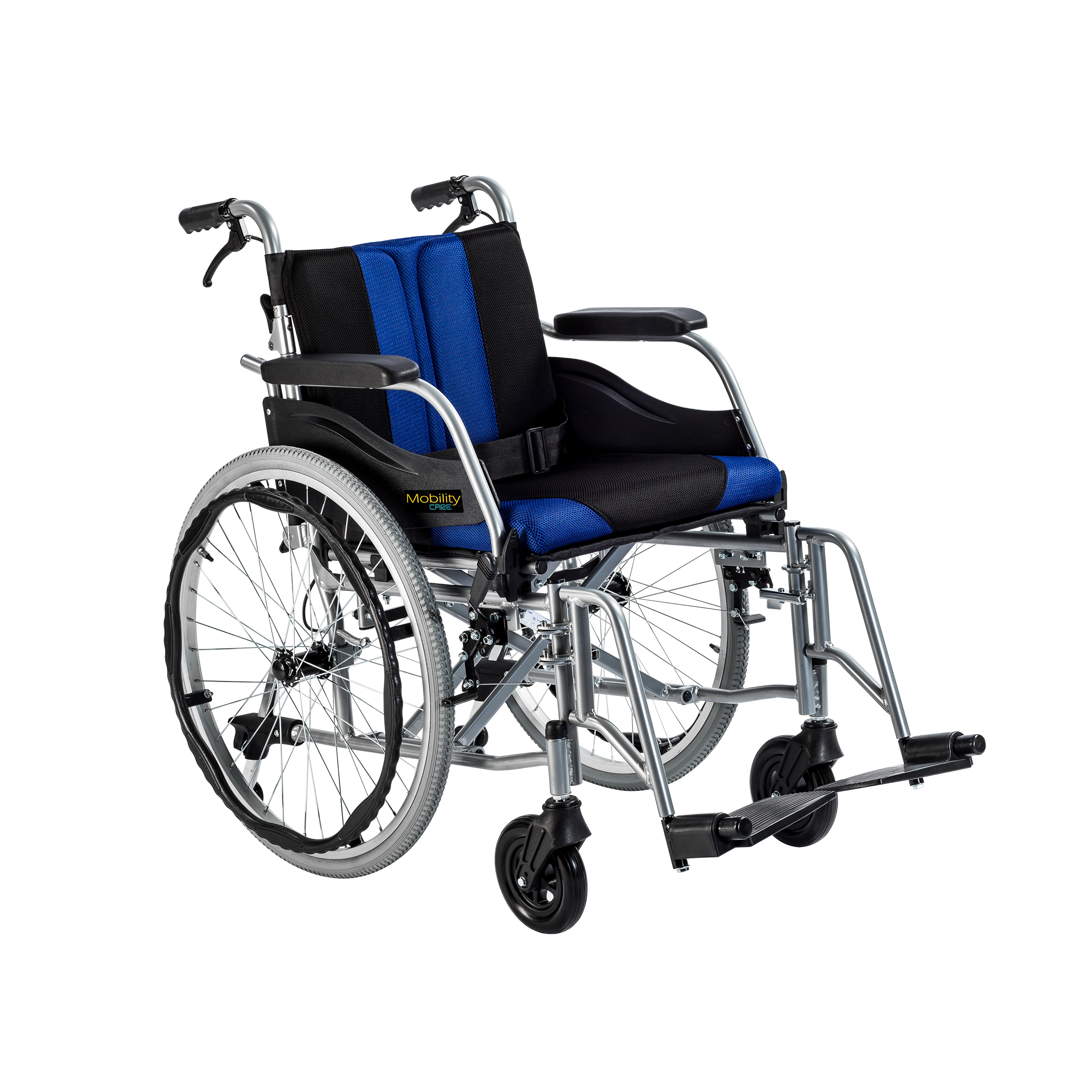 Wózek inwalidzki TGR-R WA C2600 Timago Niebieski kolor tapicerki