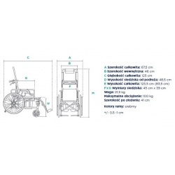 Dane techniczne wózka FS 654 LGC Timago