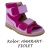 Sandały korekcyjne dla dzieci 938-12 Rena w kolorze amarant-fiolet