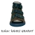 Sandały korekcyjne dla chłopca 946-02/N Rena khaki-granat